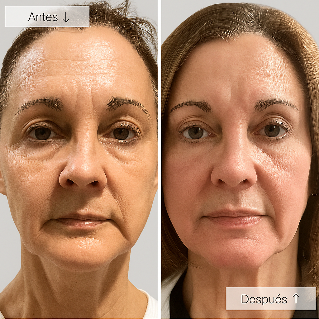 Merraci™ Masajeador Facial LED – Piel Firme y Radiante