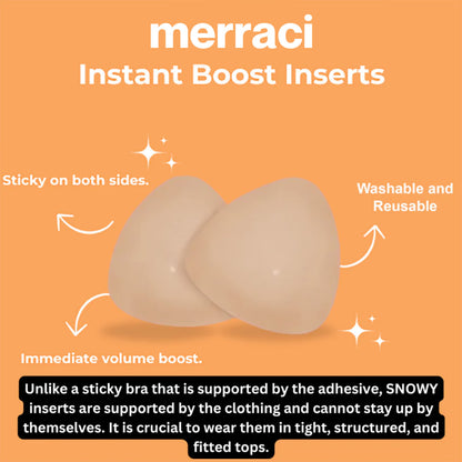 Merraci™ Sticky Inserts - Instant Boost Non-Adhesive Nip Covers