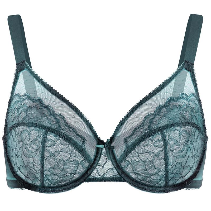 Enchante Floral Lace Full Coverage Minimizer Bra (BUY 1 GET 1 FREE)