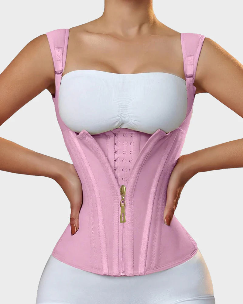 Merraci™ Faja Shapewear with Double Waistband – Abdominal Control and Waist Sculpting
