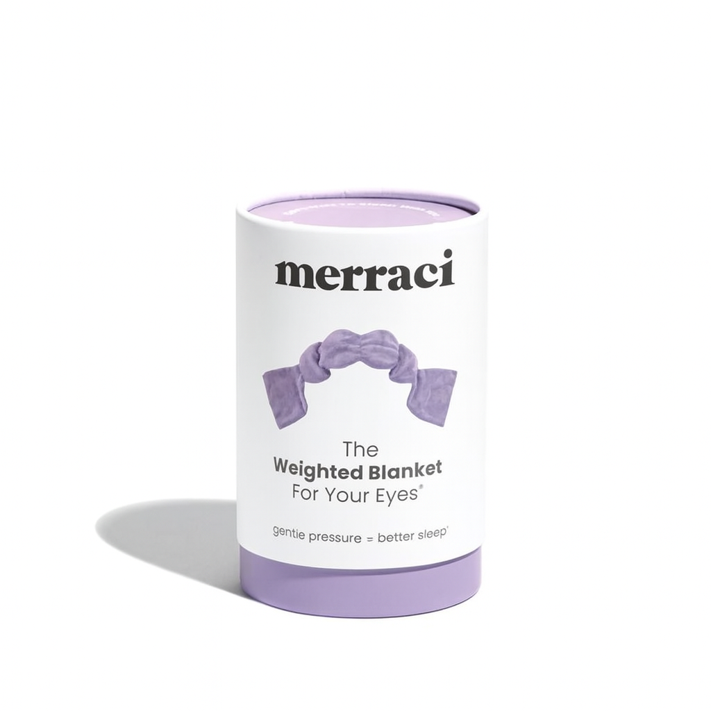 Merraci™ Weighted Sleep Mask – 100% Blackout