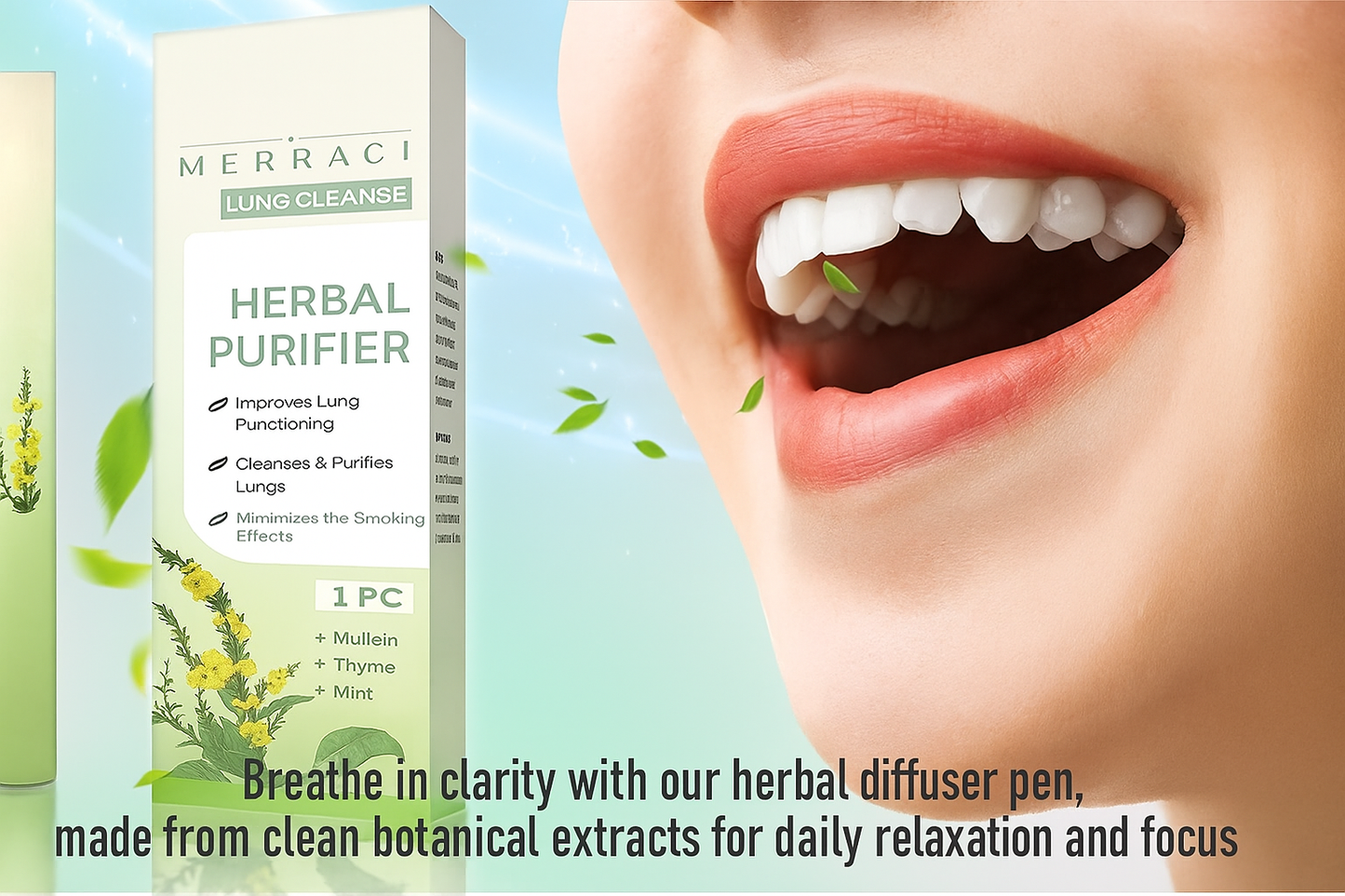 Merraci™ Herbal Diiffusers – Instant Freshness