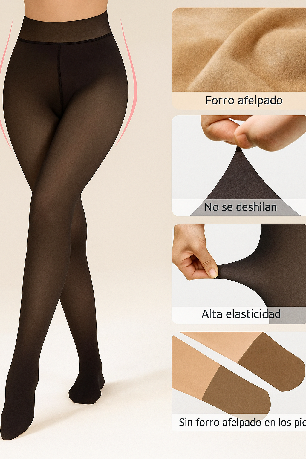 Merraci™ ThermalFlex Pantimedias – Calidez y Estilo Todo el Invierno