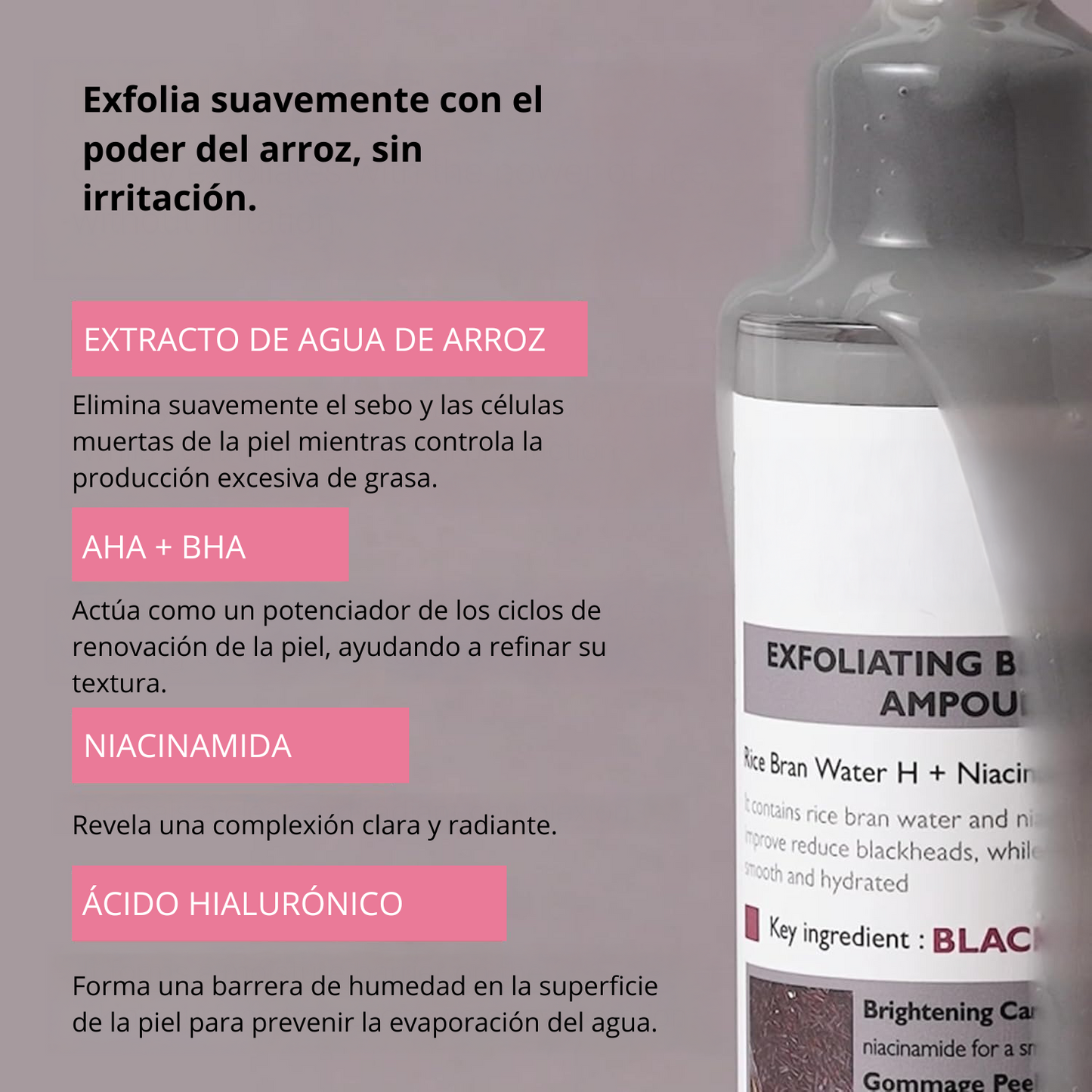 Merraci™ Rice Ampoule – Gentle Exfoliation & Radiant Skin