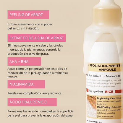 Merraci™ Rice Ampoule – Gentle Exfoliation & Radiant Skin