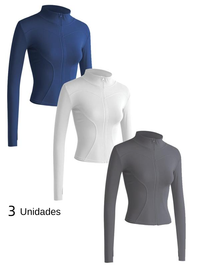 Azul Marino - Blanco - Gris