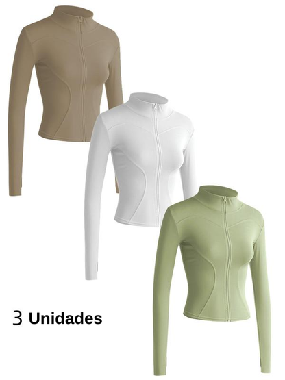 Merraci™ Chaqueta Deportiva con Cierre – Comodidad y Estilo Diario