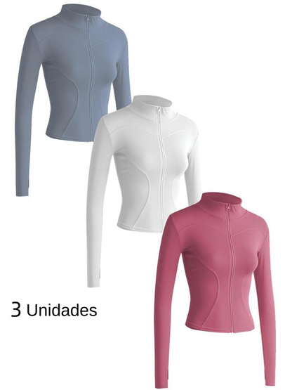 Merraci™ Chaqueta Deportiva con Cierre – Comodidad y Estilo Diario