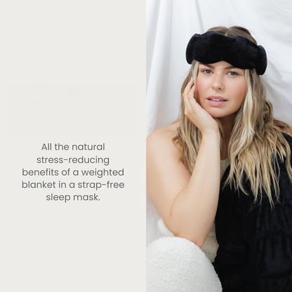 Merraci™ Weighted Sleep Mask – 100% Blackout