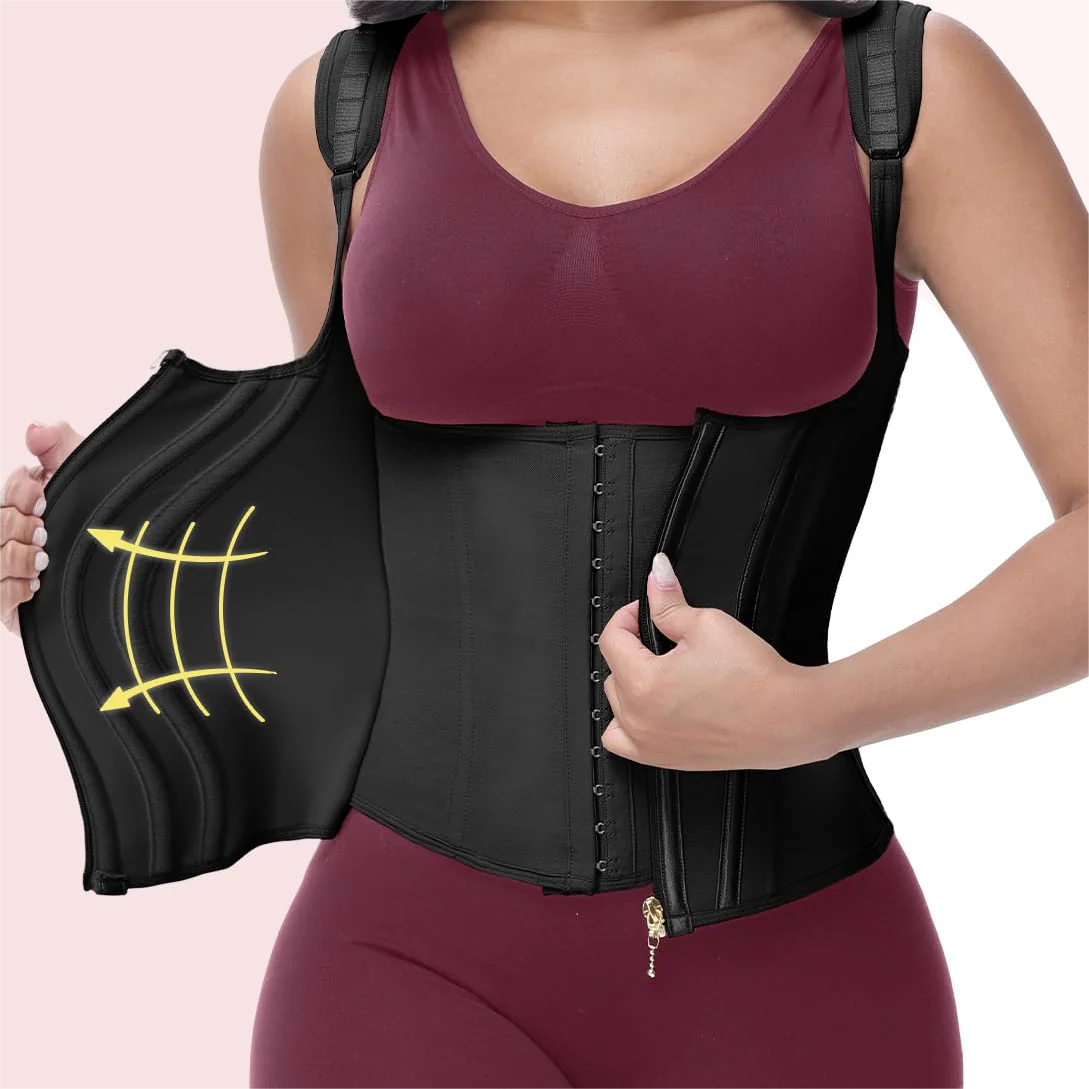 Merraci™ Faja Shapewear with Double Waistband – Abdominal Control and Waist Sculpting
