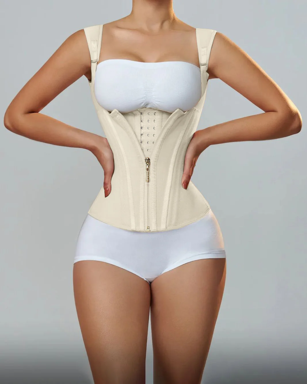 Merraci™ Faja Shapewear with Double Waistband – Abdominal Control and Waist Sculpting