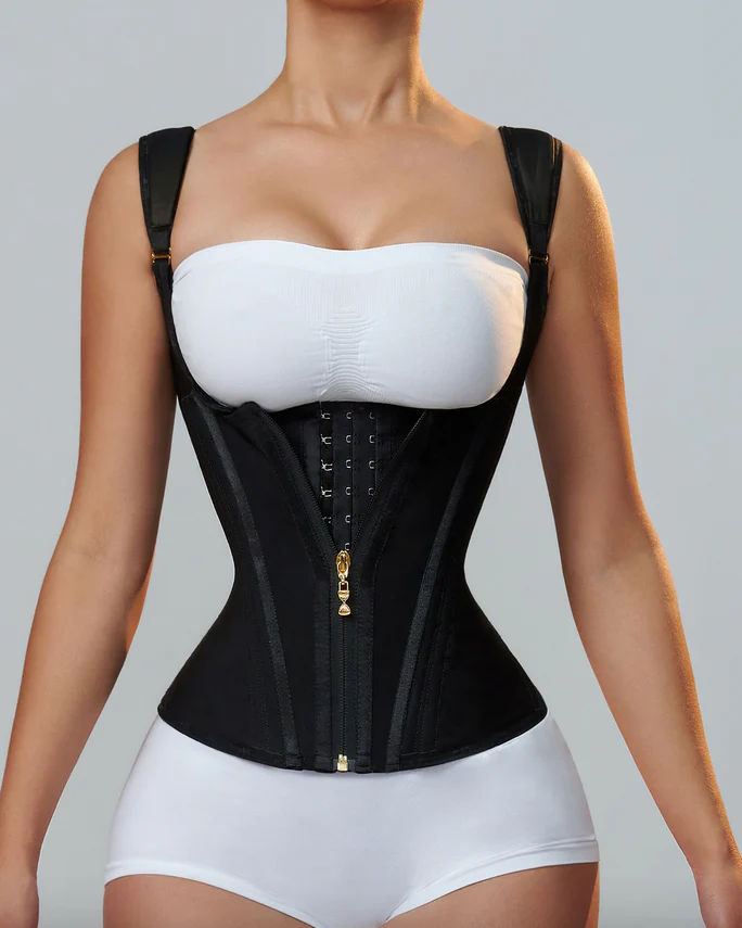 Merraci™ Faja Shapewear with Double Waistband – Abdominal Control and Waist Sculpting