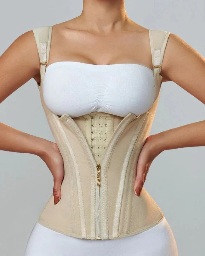 Merraci™ Faja Shapewear with Double Waistband – Abdominal Control and Waist Sculpting