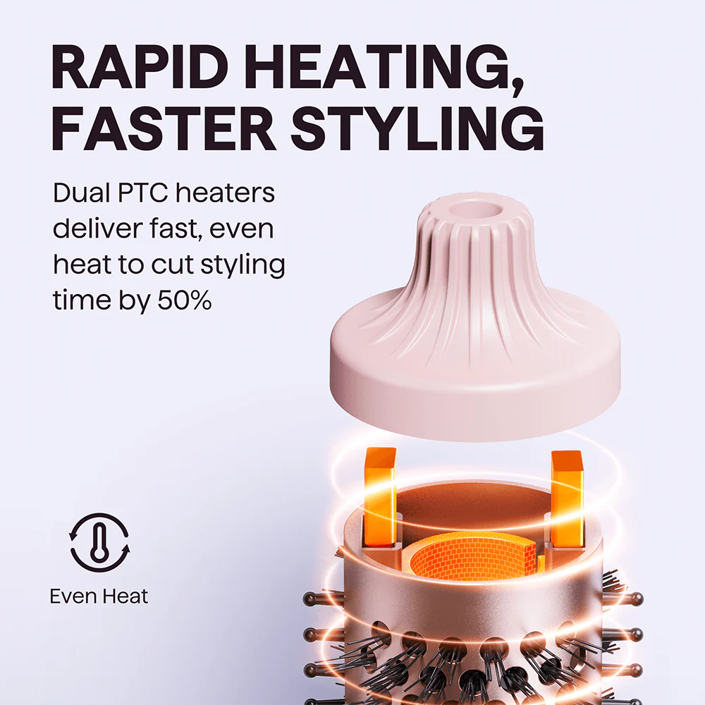 Merraci™ Ionic Brush – Instantly Smooth, Frizz-Free Hair