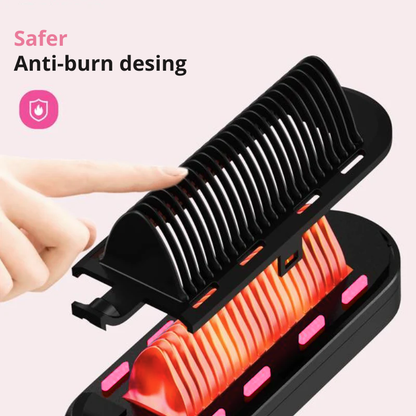 Merraci™ Ionic Hair Straightening Brush – Smooths and Styles Without Damage