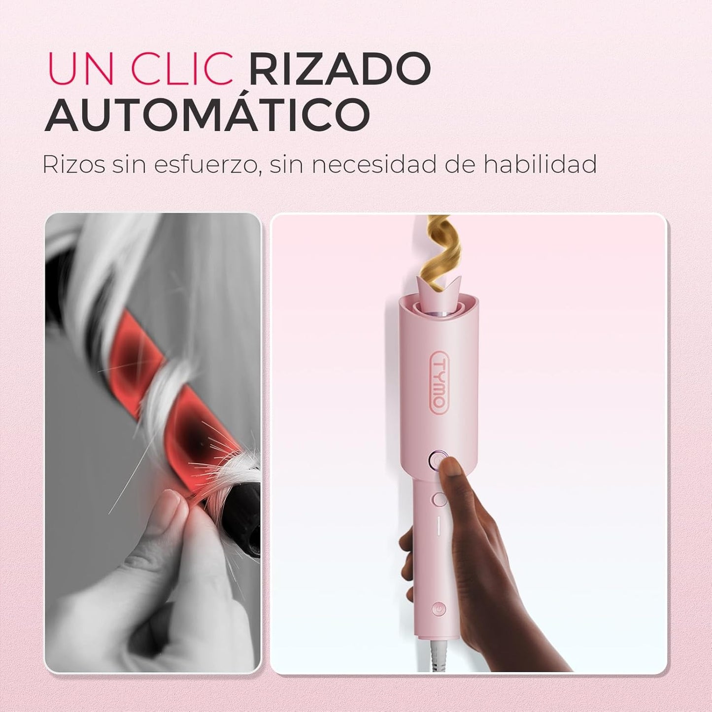 Merraci™ Rizador Automático – Ondas Perfectas y Brillo Instantáneo