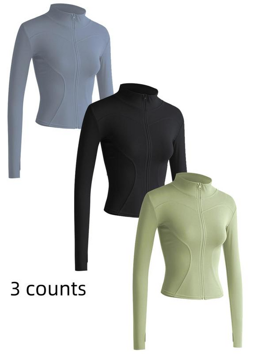 Merraci™ Chaqueta Deportiva con Cierre – Comodidad y Estilo Diario