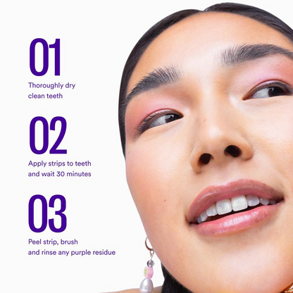 Merraci™ V34 Whitening Strips – Tooth Color Brightening